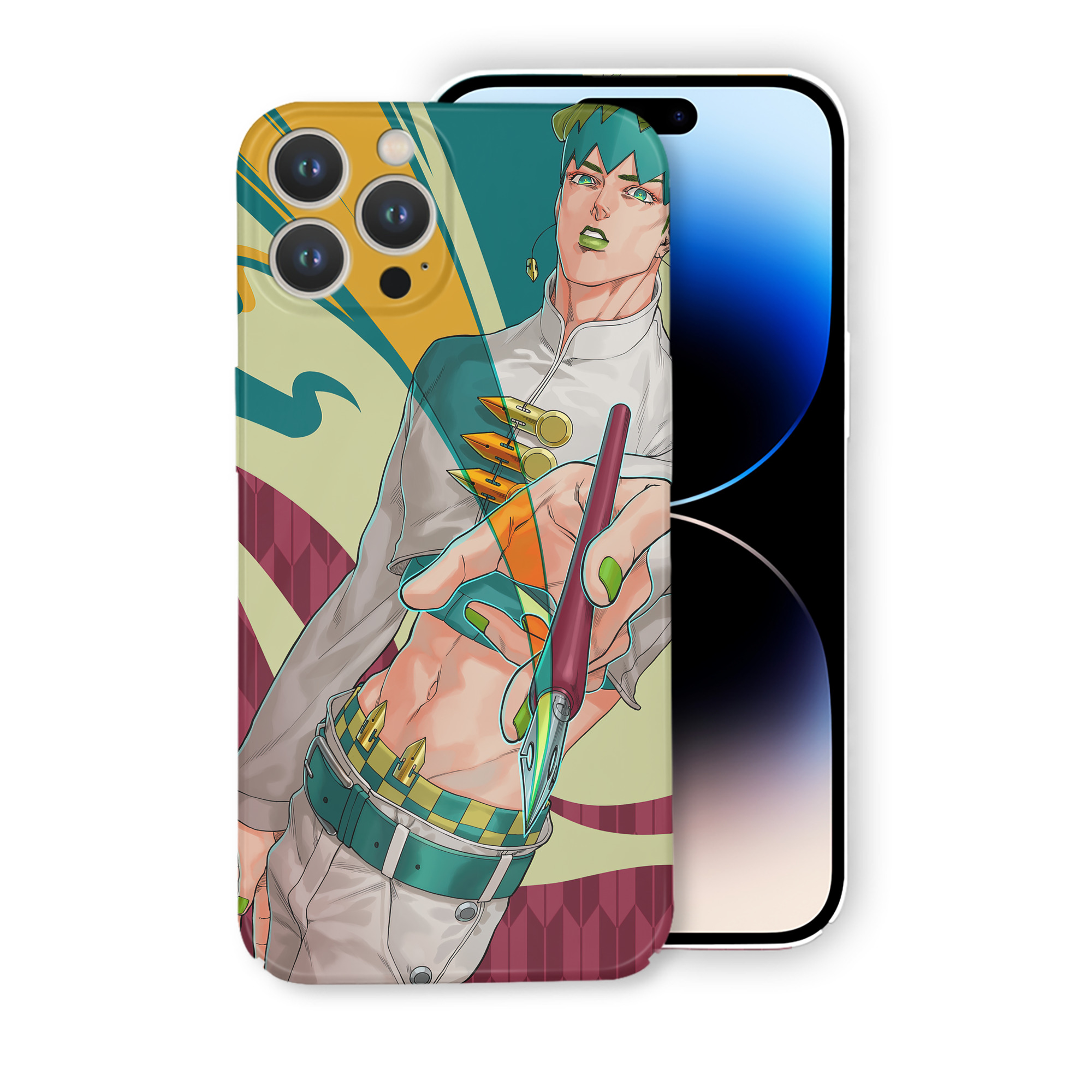 （画像用） ジョジョの奇妙な冒険 JoJo's Bizarre Adventure 【iPhone 14シリーズ対応】ハードケース